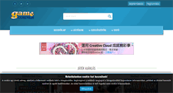 Desktop Screenshot of gamecorner.hu